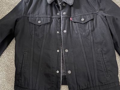 Black Levi Jean Jacket- Large