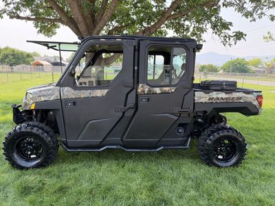 2023 Polaris Ranger Crew 1000 Ultimate crew 4-Door Camo Utility Vehicle - Off-Road Ready, Excellent Condition
