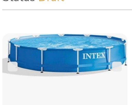 Above ground pool