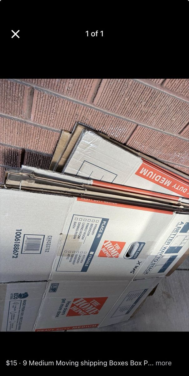 Moving Packing Shipping cardboard Box Boxes