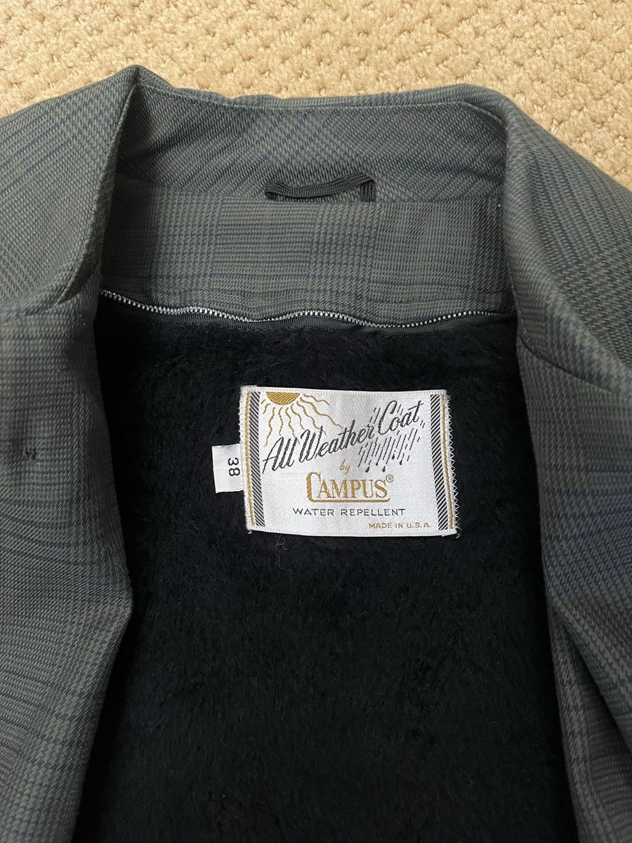 Lined Man's Jacket/Coat - Vintage -Medium Size