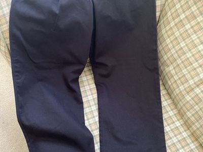 Boys black dress pants