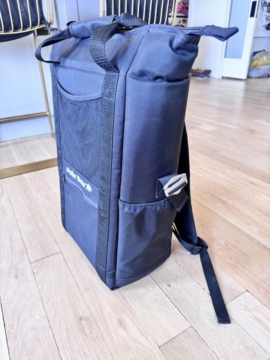 Polar Bear Coolers Original Backpack Soft Side Cooler - Black Insulated Portable Bag