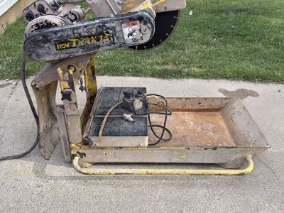 STOW 14” Commercial Masonry Saw with Baldor Motor – Runs Great
