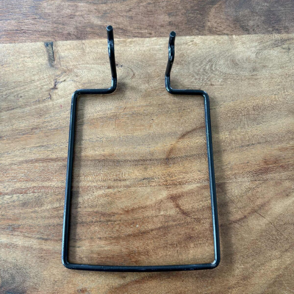 Peg Board Slat Grid Wall Container Holder - Black - 4.5" x 5.5"