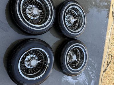 Spoke wire wheels 5x4.75 5x5 p155/80r13
