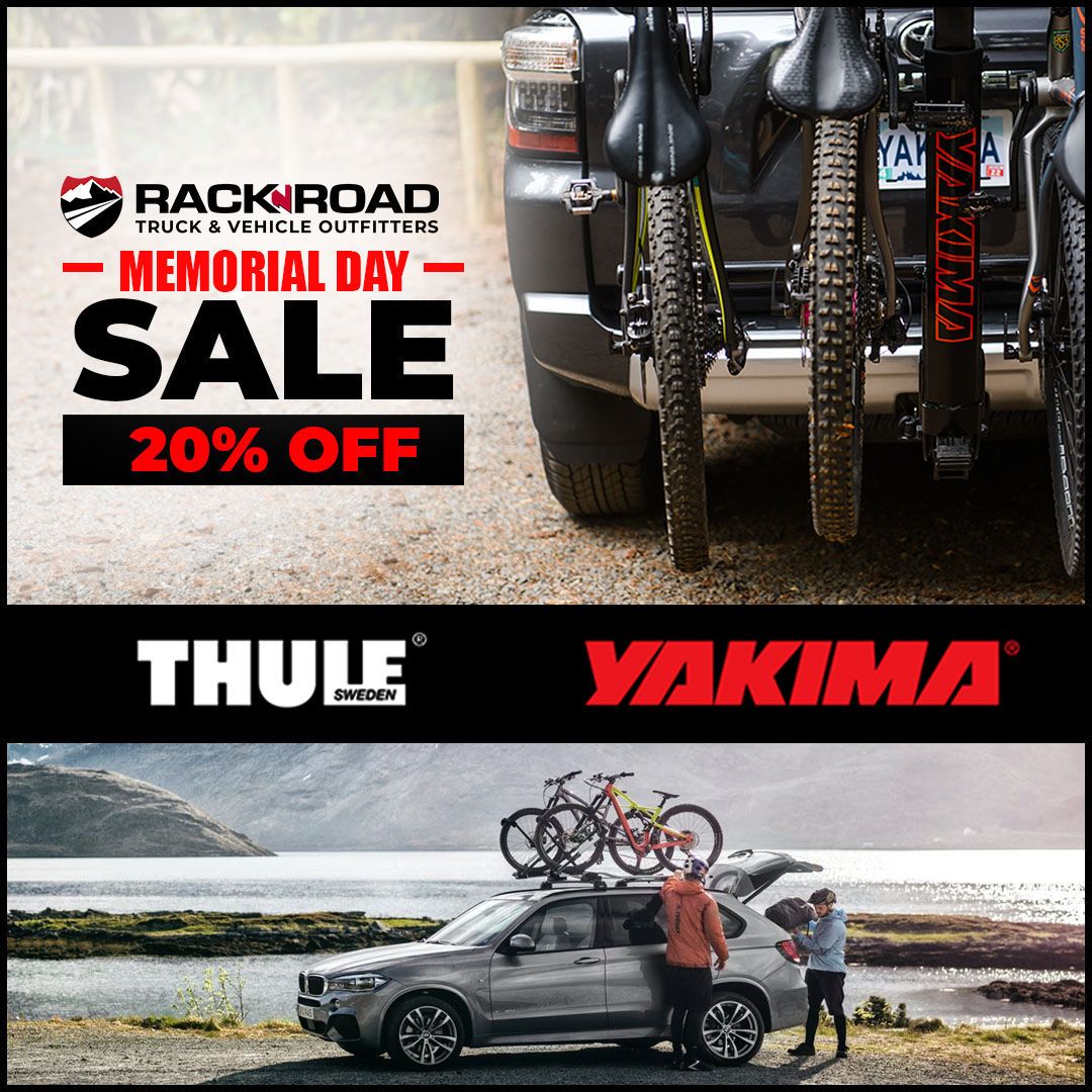 20% Off all Yakima and Thule for a limited time!