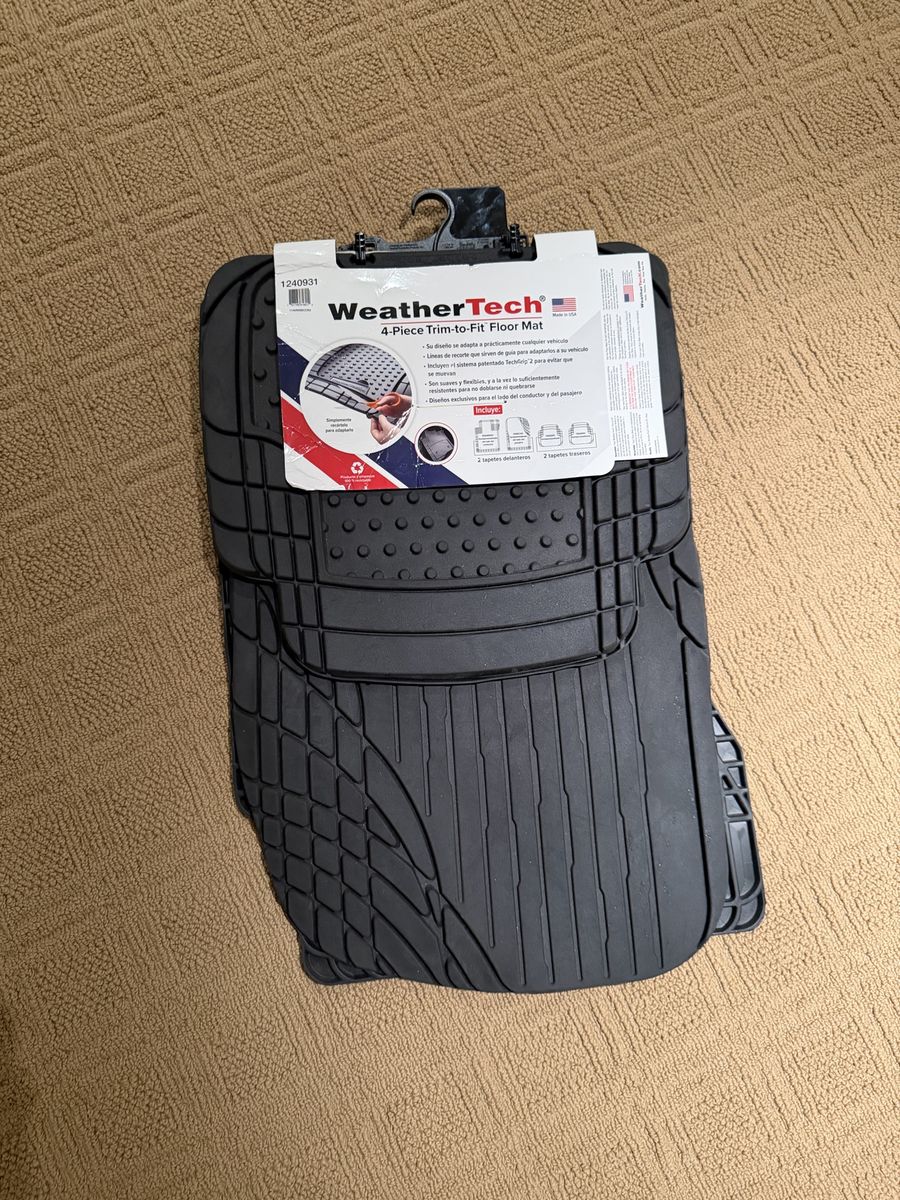 Weathertech 4 piece trim-to-fit Floor mat