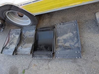 4 CAR DOLLIES SOLID WELDED STEEL AND STEEL WHEELS