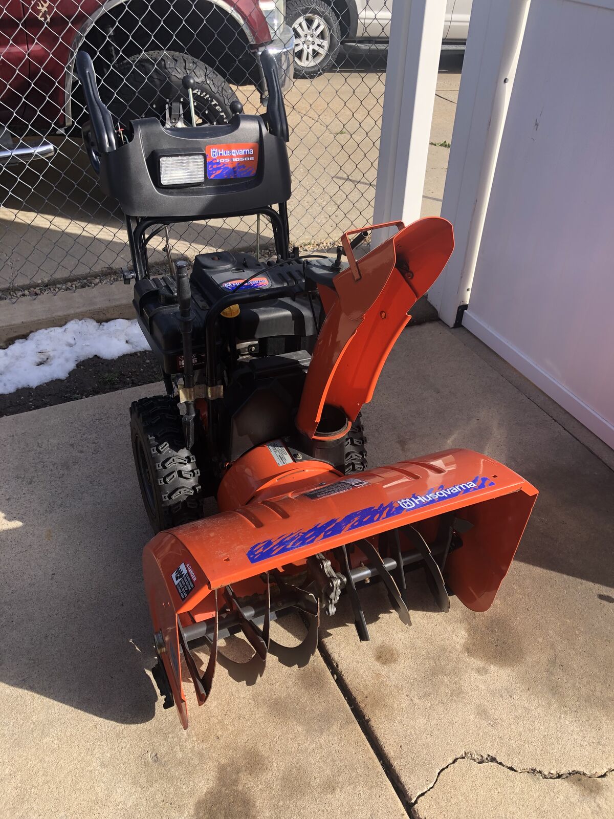 30” Husqvarna snowblower, $375