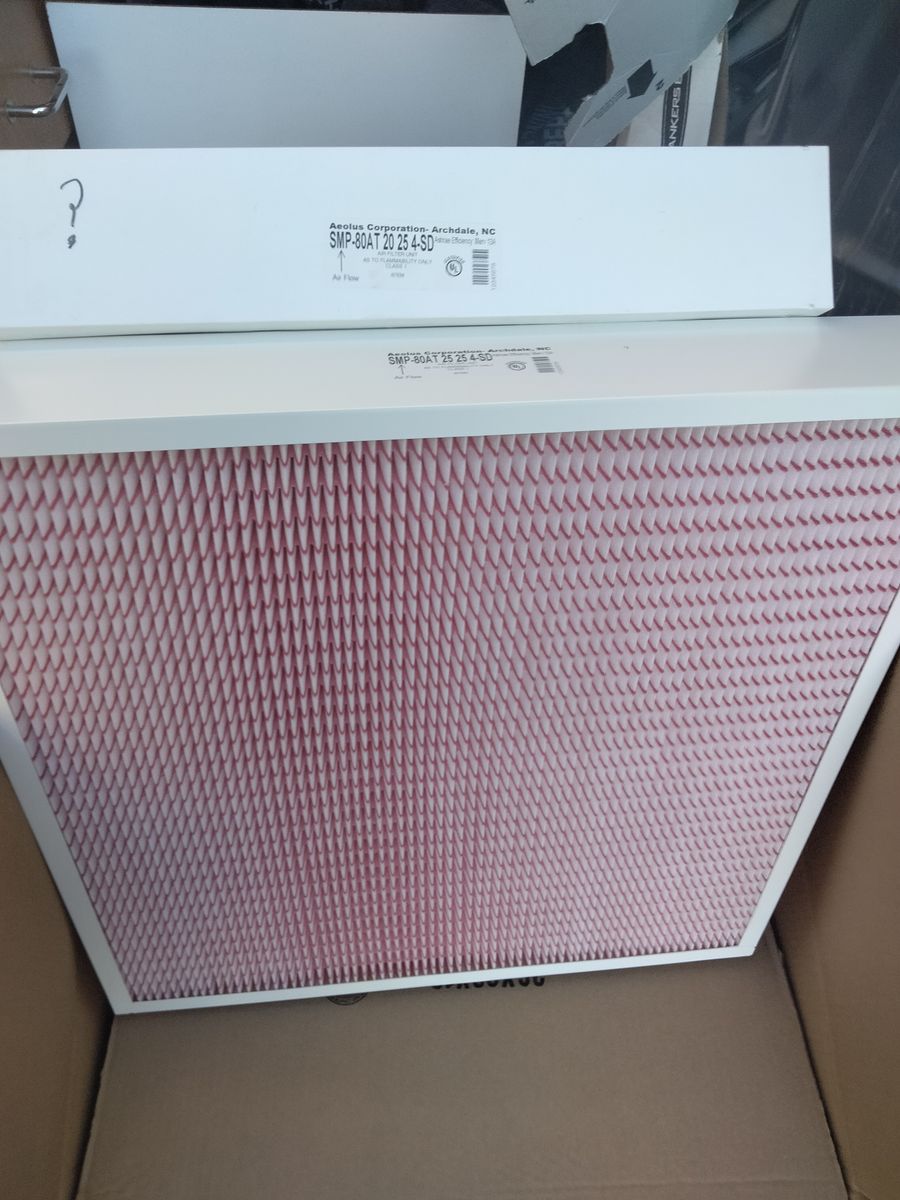 Aeolus synthetic premium HVAC Filters "B1-G3" SMP 80AT 20-25-4 SD