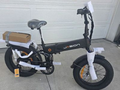 BRAND NEW Jasion X Hunter PRO/ST Electric Bike ,1800/1400W Peak 20''Fat Tire Foldable E Bikes. 30MPH