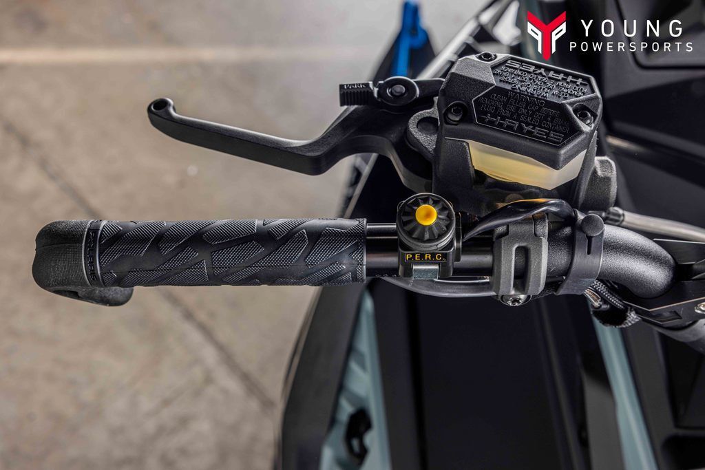 2026 Polaris® Patriot Boost PRO RMK 155 Gloss Black / Blue Dusk