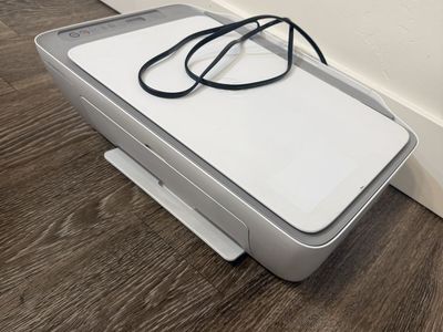 HP DeskJet 2722 All-in-One Wireless Printer with Power Cord - White/Gray