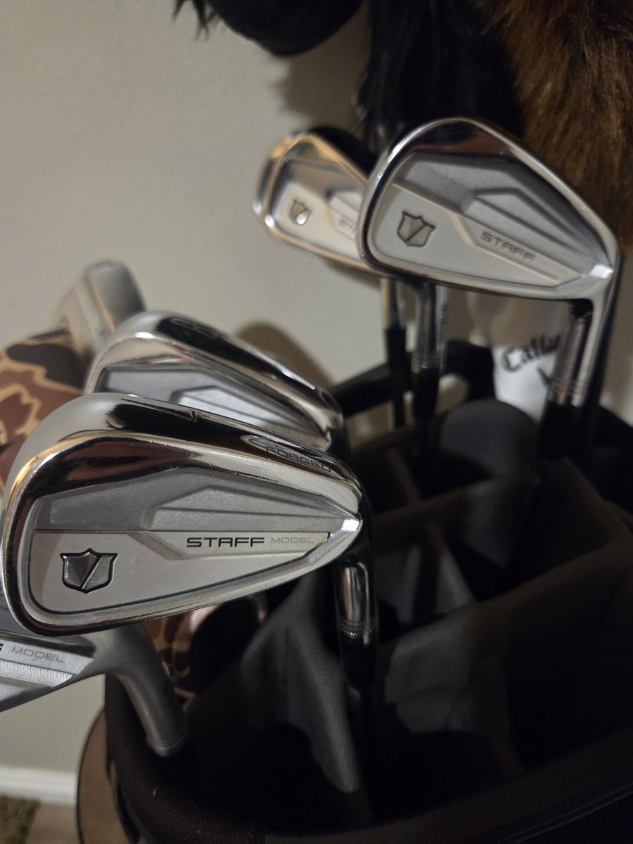 Wilson staff cb's and wedges