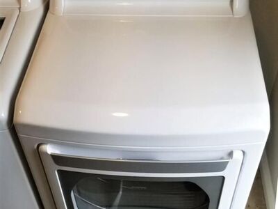 LG 7.3 Cu. Ft. White Front Load Gas Dryer Free Delivery within 45 miles