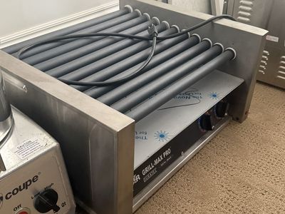 NEW Star Grill-Max Pro Roller Grill Commercial Hot Dog Cooker - Stainless Steel