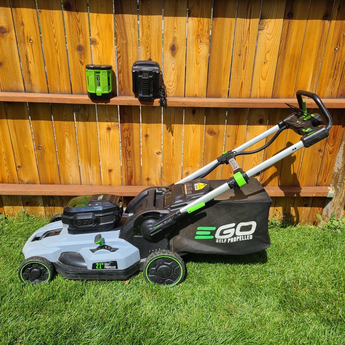 EGO Self Propelled Electric Lawn Mower
