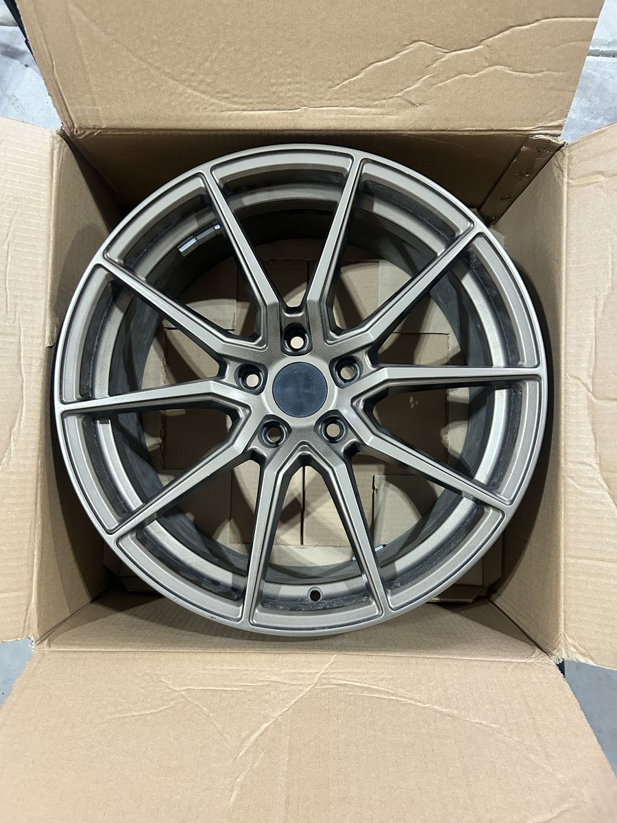 Pair Of 18 Wheels (2 Only) Pair Bronze