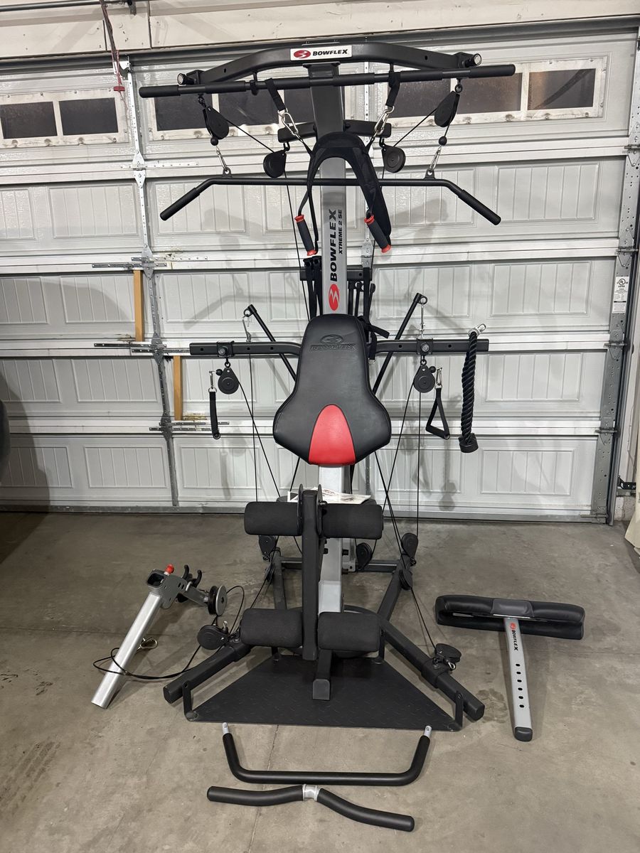(Free Delivery/Setup) Bowflex Xtreme 2 SE Home Gym System with Attachments