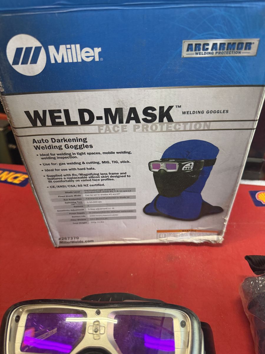 Miller welding mask