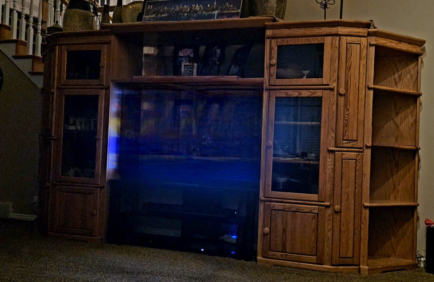 Oak Entertainment Center