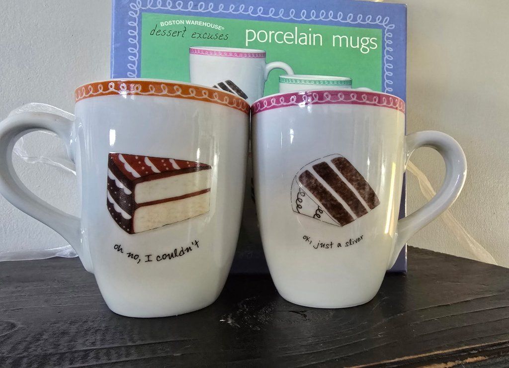 Vinatge porcelain mugs