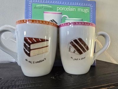 Vinatge porcelain mugs