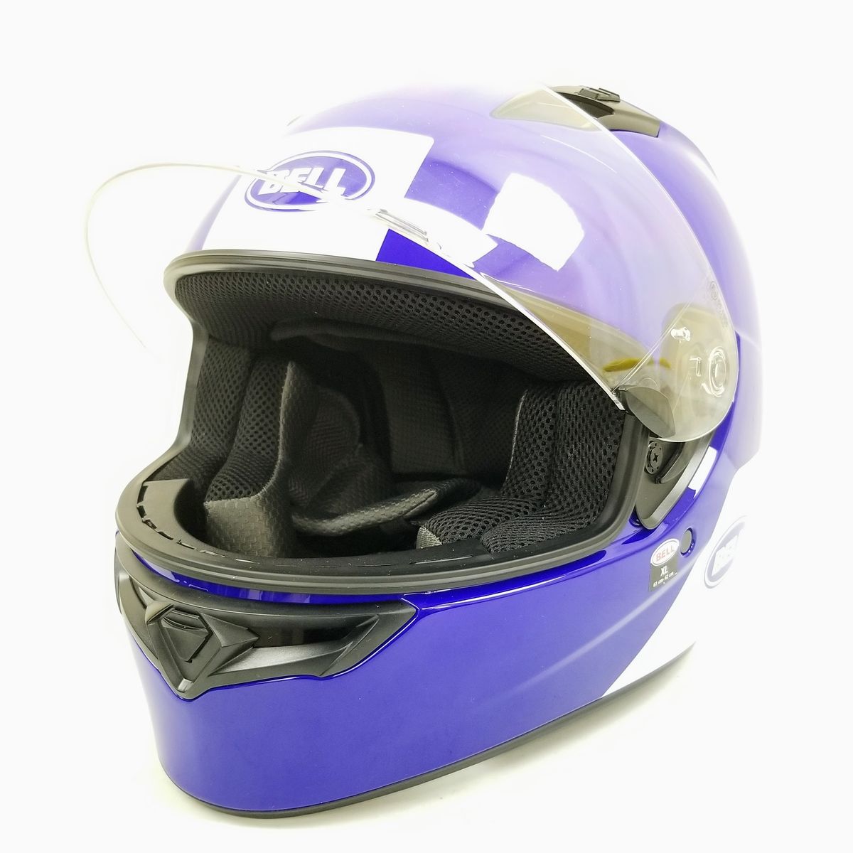 Bell Qualifier Clip Helmet XL, Blue (36975-002-XL-L-R8-S2)