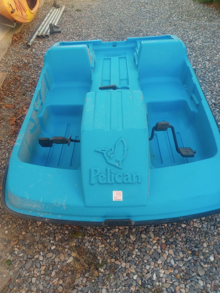 Pelican Blue Pedal Boat
