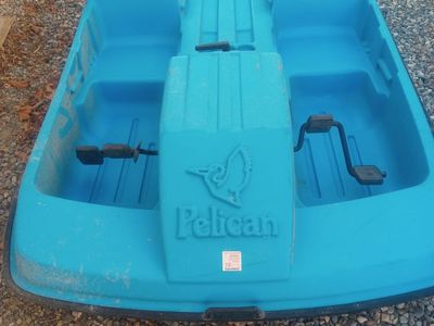 Pelican Blue Pedal Boat