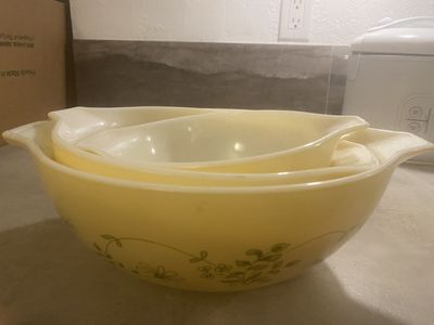 Yellow bowls