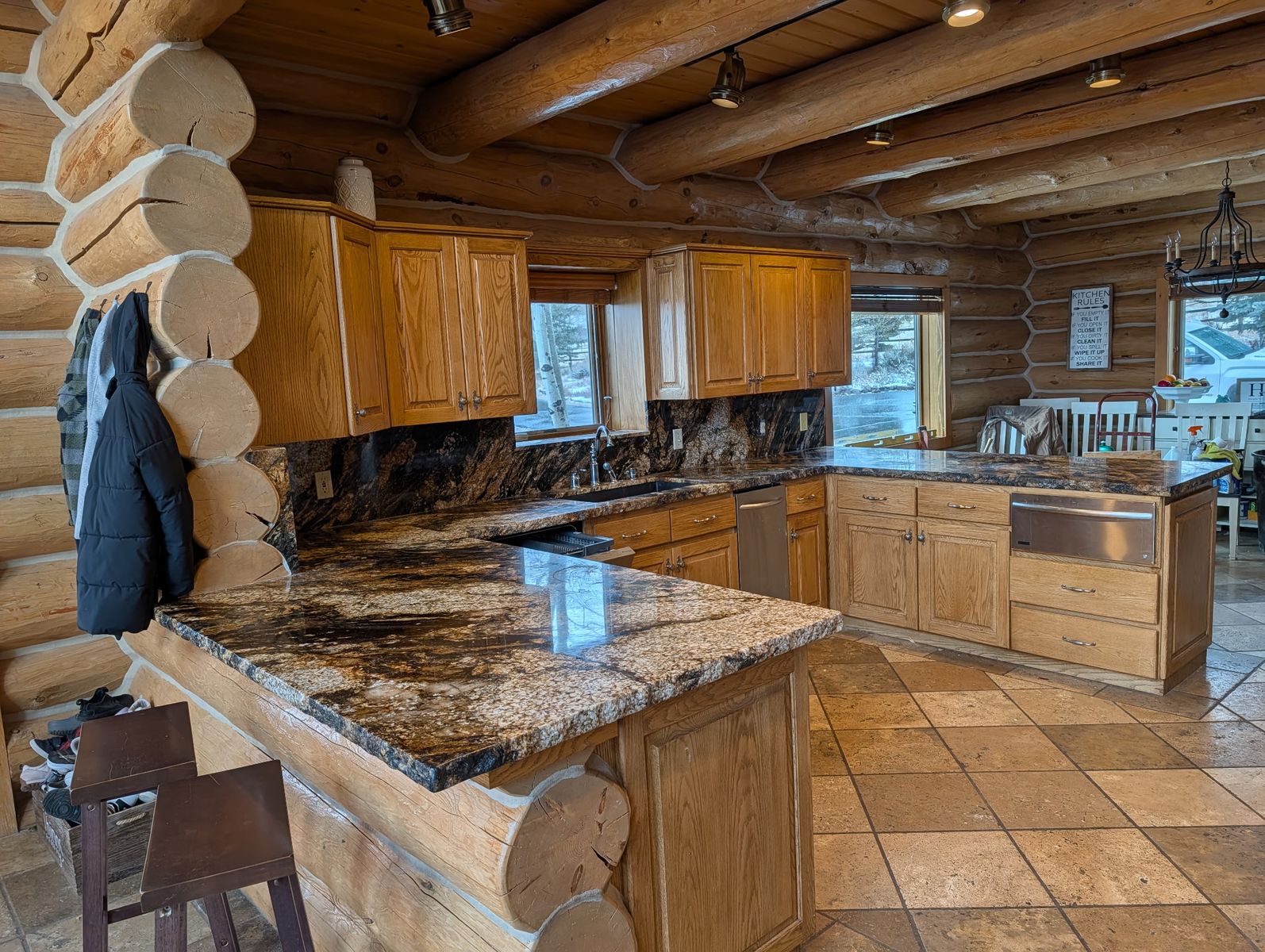 Kitchen Cabinets - Pulled from cabin home in Heber City