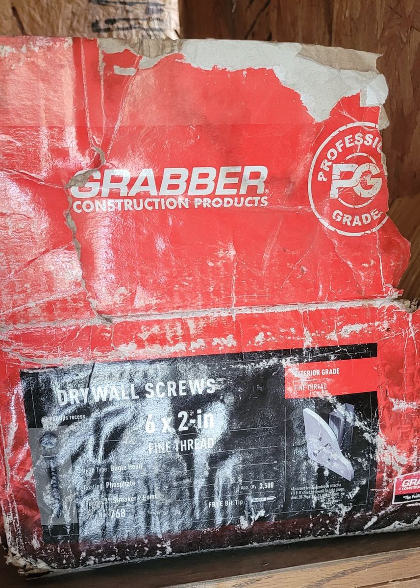 Grabber 6x2-in Drywall Screws