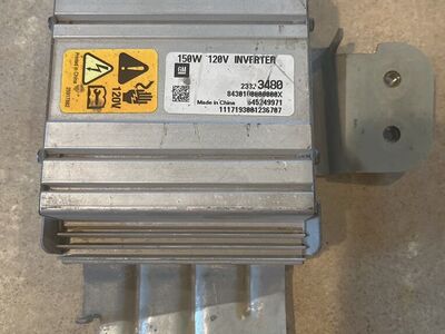 GM 150W 120V Inverter 23323480 Control Modules