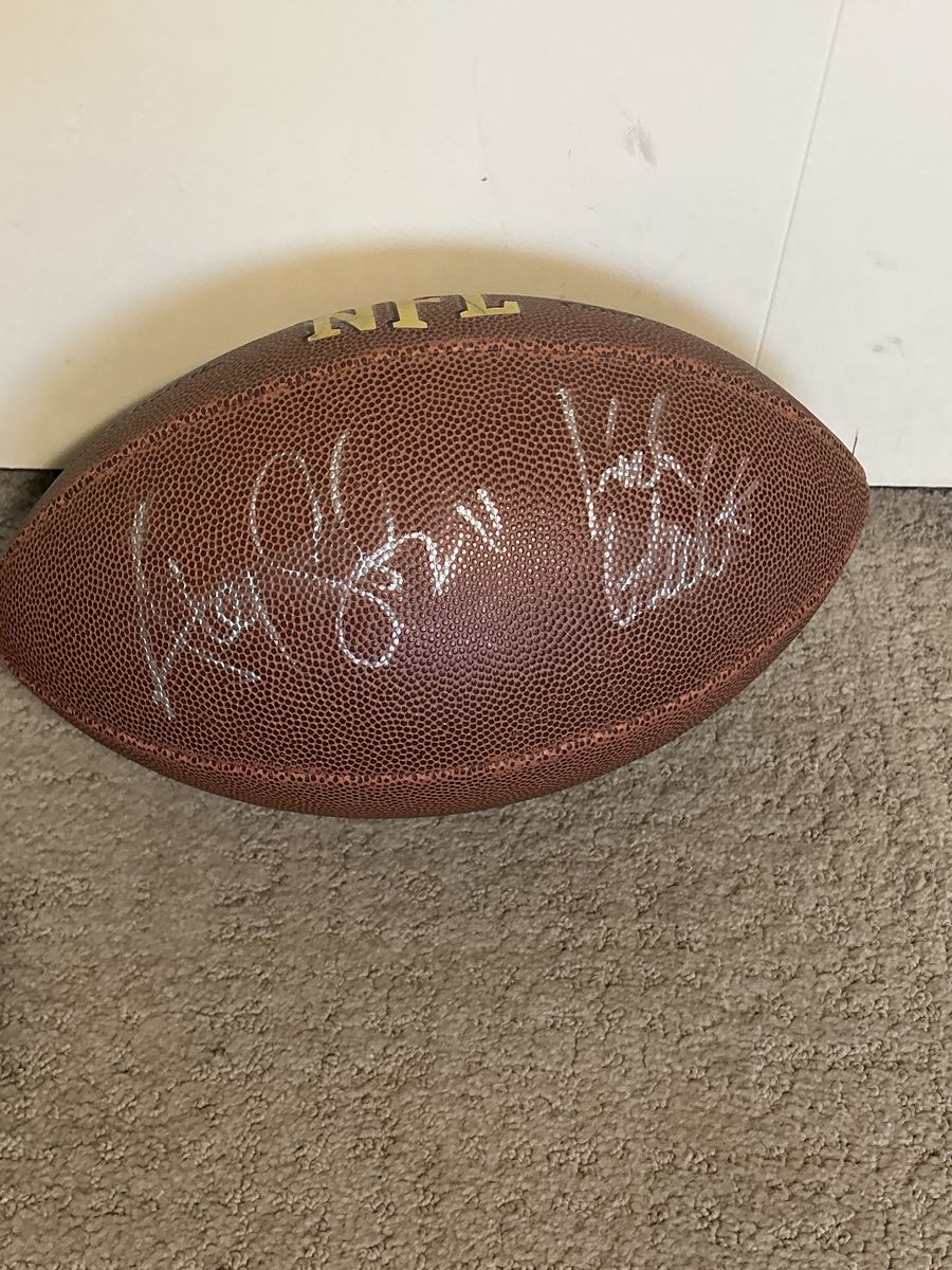 Alex Smith, herbstrriet Signed Football Rare