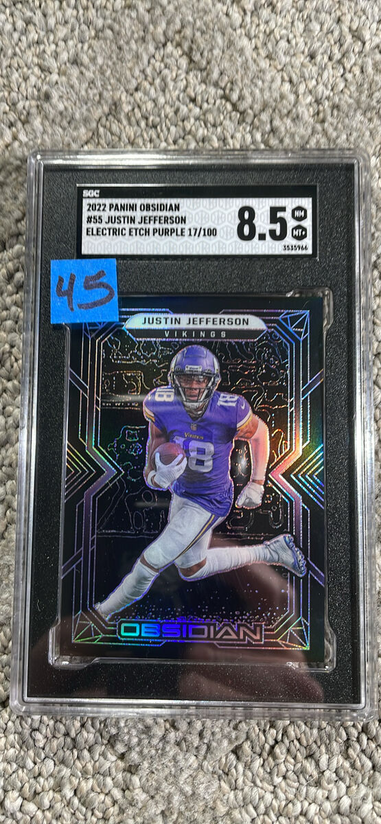 Justin Jefferson Minnesota Vikings graded slabs $45-$65