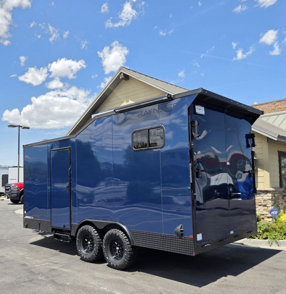 8x18 / 8.5x18 Toy Hauler Travel Trailer Camper R.V. Enclosed Cargo UTV Pkg Raynger 2027
