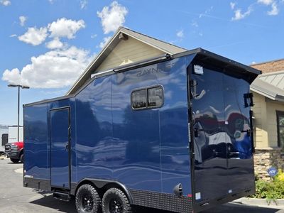 8x18 / 8.5x18 Toy Hauler Travel Trailer Camper R.V. Enclosed Cargo UTV Pkg Raynger 2027