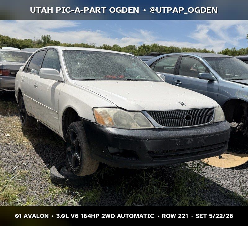 2001 Toyota Avalon Parts - UTPAP Ogden