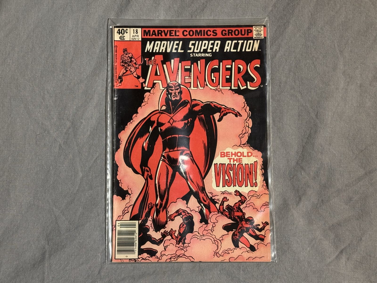 Marvel Super Action #18 The Avengers Behold The Vision (1980 Comic)