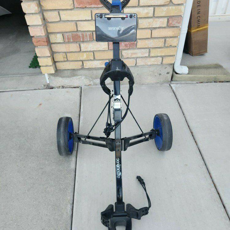 Serenelife 2 wheel golf cart