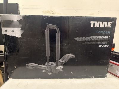 Thule Compass 890000 Multipurpose Kayak/SUP Carrier - Holds 2 Kayaks/SUPs