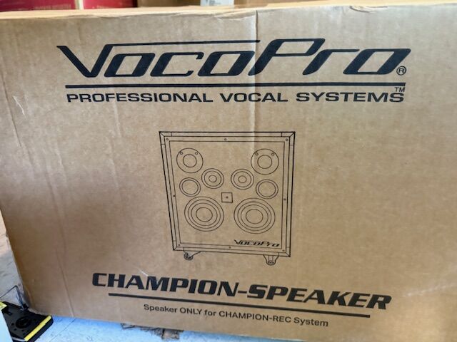vocolpro professional vocal system champion speaker