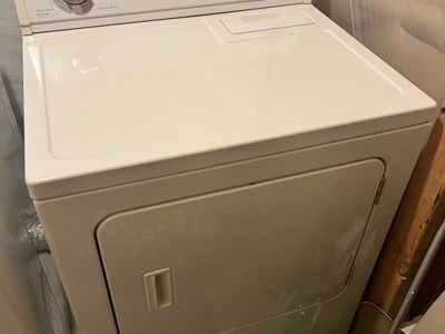Estate Heavy Duty Super Capacity Washer and Dryer Set White