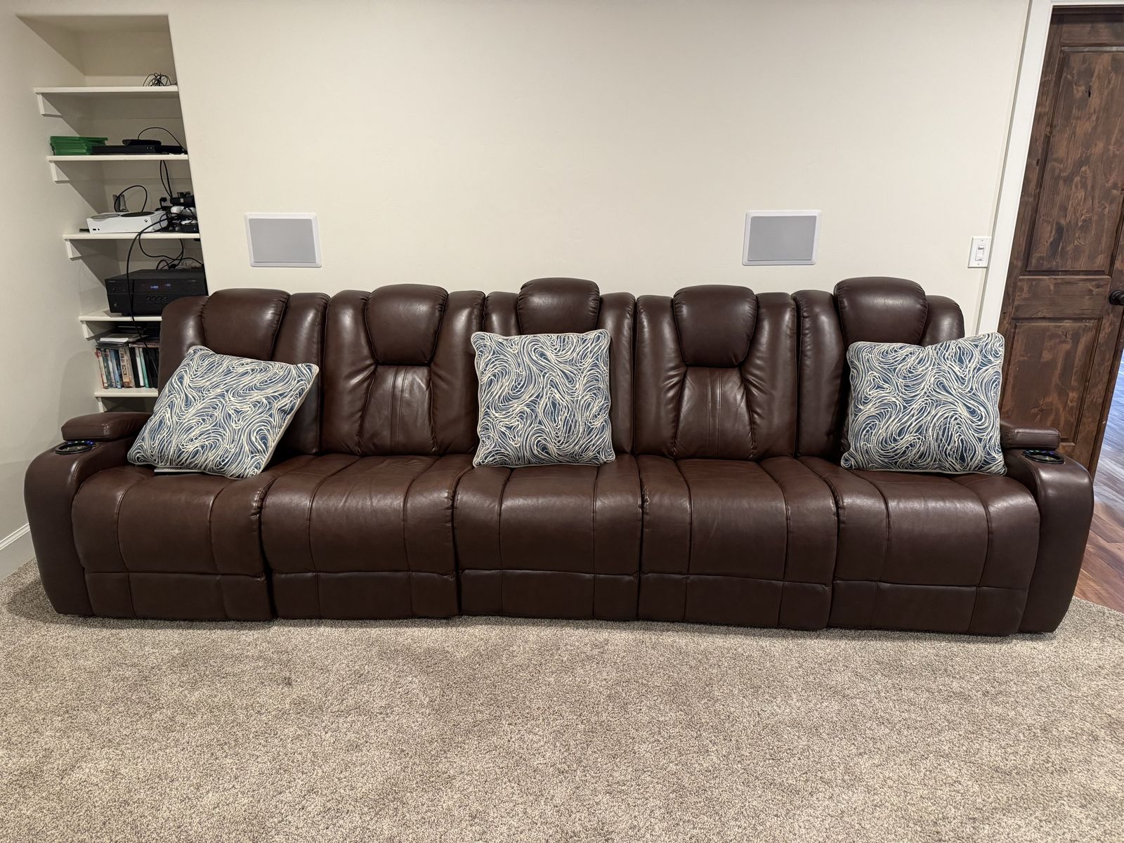 Sectional recliner