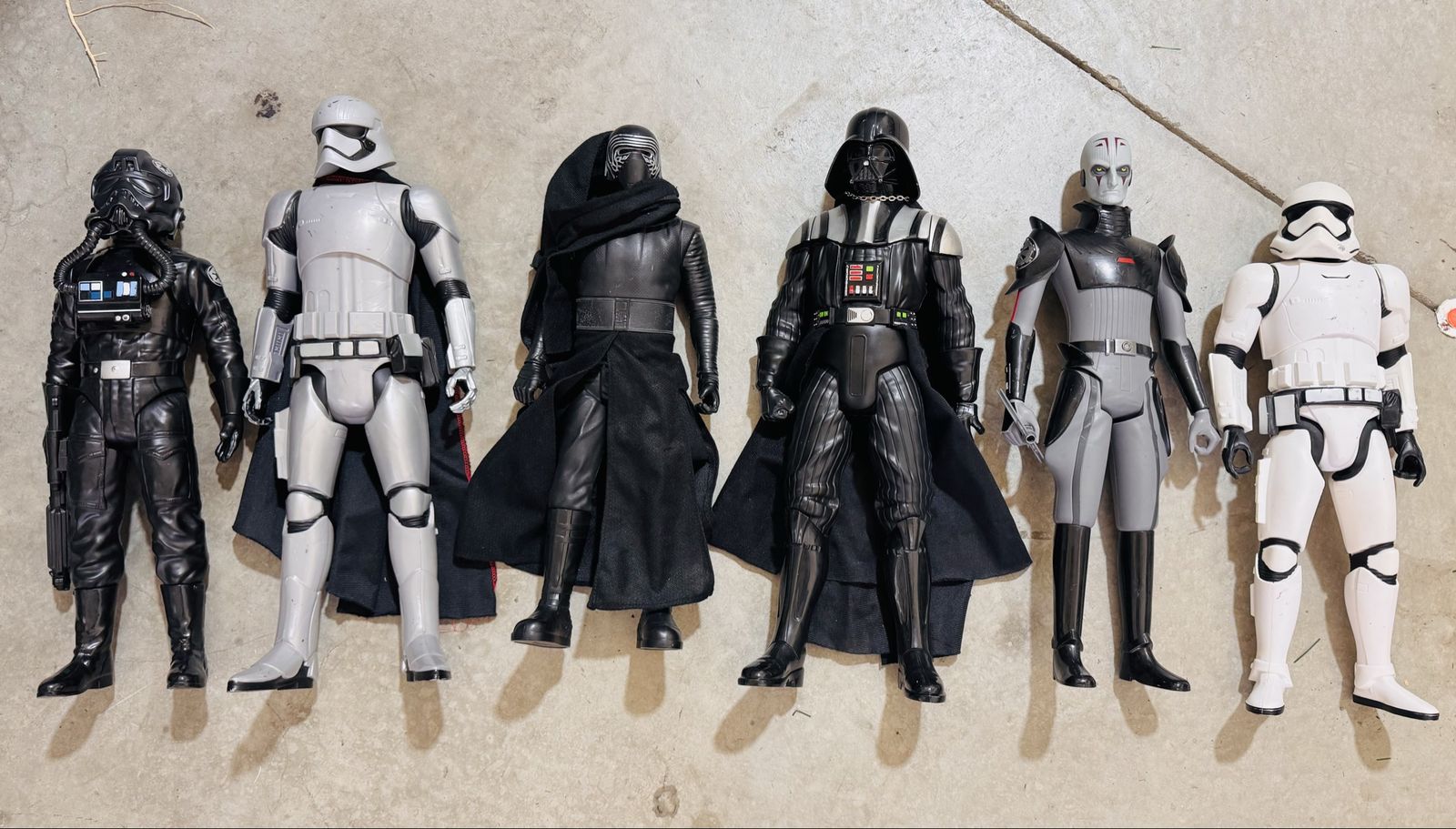Star Wars figures