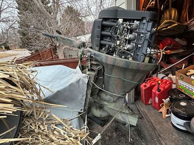 Out Board Yamajet Boat Motor