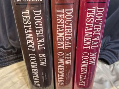 Bruce R. McConkie Doctrinal New Testament Commentary Vol I, II, & III Bookcraft Set