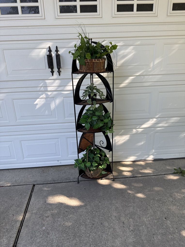 Large 61 Inches, 5 Tier Plant Stand, $45.00